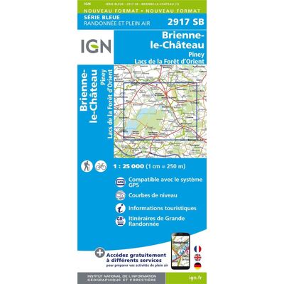 - PAS DE MARQUE - 2917Sb Brienne-Le-Chateau/Piney/Lacs Foret D'Orient - Publicité - PAS DE MARQUE - 2917Sb Brienne-Le-Chateau/Piney/Lacs Foret D'Orient - Publicité