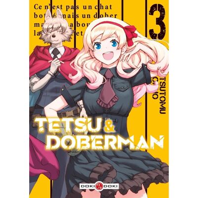 Tetsu & Doberman Tome 3 - Publicité Tetsu & Doberman Tome 3 - Publicité