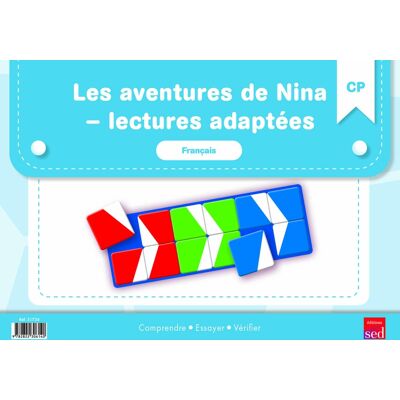 VERITECH - Les aventures de Nina - lectures adaptées - CP - Publicité VERITECH - Les aventures de Nina - lectures adaptées - CP - Publicité