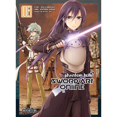 Sword Art Online - phantom bullet Tome 3 - Publicité Sword Art Online - phantom bullet Tome 3 - Publicité