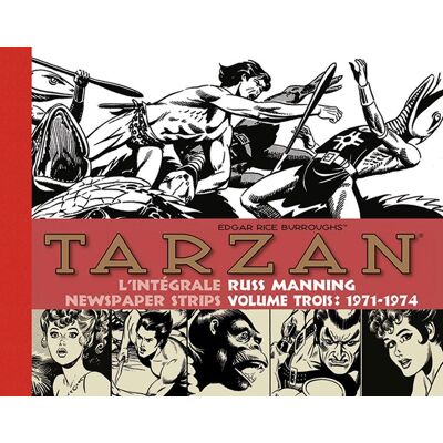 Tarzan - newspaper strips : Intégrale vol.3 : 1971-1974 - Publicité Tarzan - newspaper strips : Intégrale vol.3 : 1971-1974 - Publicité