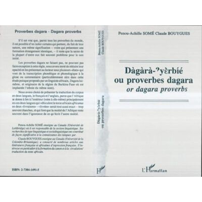 - PAS DE MARQUE - Dagara-?yerbíé ou proverbes dagara or dagara proverbs - Publicité - PAS DE MARQUE - Dagara-?yerbíé ou proverbes dagara or dagara proverbs - Publicité