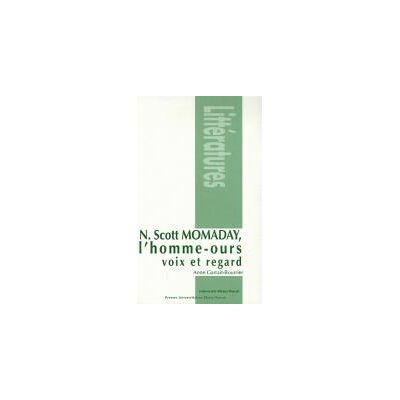 N. Scott Momaday, l'homme-ours - voix et regard - Publicité N. Scott Momaday, l'homme-ours - voix et regard - Publicité