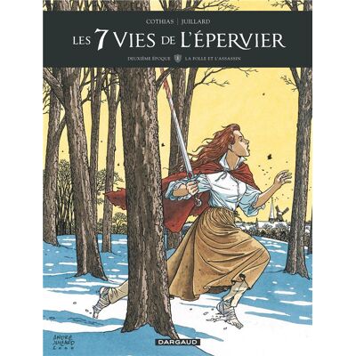 Les 7 vies de l'épervier - deuxième époque Tome 1 : la folle et l'assassin - Publicité Les 7 vies de l'épervier - deuxième époque Tome 1 : la folle et l'assassin - Publicité