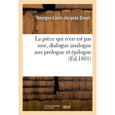 ART La pièce qui n'en est pas une, dialogue analogue aux prologue et épilogue - Publicité ART La pièce qui n'en est pas une, dialogue analogue aux prologue et épilogue - Publicité