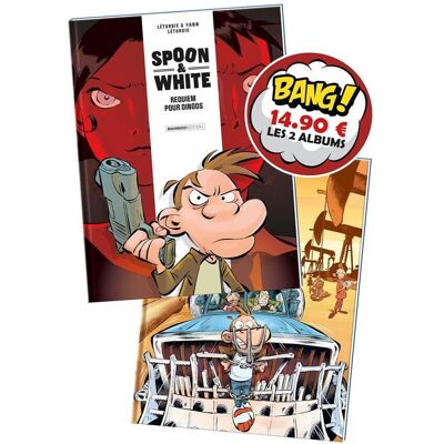 Spoon & White : Tomes 1 et 9 - Publicité Spoon & White : Tomes 1 et 9 - Publicité