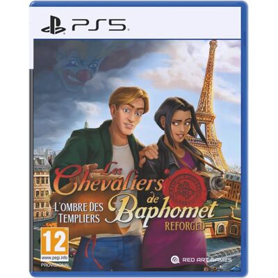 Just For Games Les Chevaliers de Baphomet - L'Ombre des Templiers : Reforged - Publicité Just For Games Les Chevaliers de Baphomet - L'Ombre des Templiers : Reforged - Publicité