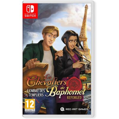 Just For Games Les Chevaliers de Baphomet - L'Ombre des Templiers : Reforged - Publicité Just For Games Les Chevaliers de Baphomet - L'Ombre des Templiers : Reforged - Publicité