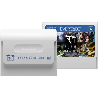 Just For Games Thalamus Collection 1 - Cartouche Evercade n°7 Home Computer - Publicité Just For Games Thalamus Collection 1 - Cartouche Evercade n°7 Home Computer - Publicité