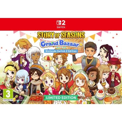 Just For Games Story of Seasons : Grand Bazaar - Publicité Just For Games Story of Seasons : Grand Bazaar - Publicité