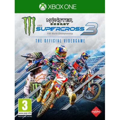 Milestone Monster Energy Supercross : The Official Videogame 3 - Publicité Milestone Monster Energy Supercross : The Official Videogame 3 - Publicité
