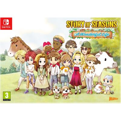 Marvelous Story of Seasons : A Wonderful Life - Édition Limitée - Publicité Marvelous Story of Seasons : A Wonderful Life - Édition Limitée - Publicité