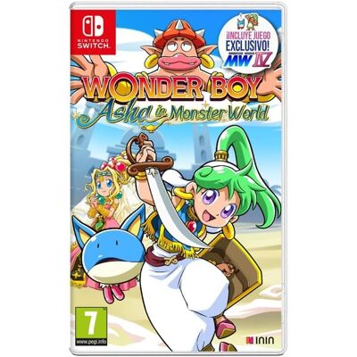Inin Games Wonder Boy : Asha in Monster World - Publicité Inin Games Wonder Boy : Asha in Monster World - Publicité