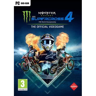 Monster Cable Energy Supercross 4 - The Official Videogame - Publicité Monster Cable Energy Supercross 4 - The Official Videogame - Publicité