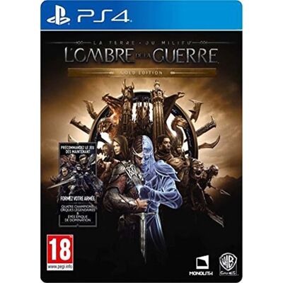 Warner Bros La Terre du Milieu : L'Ombre de la guerre - Édition Gold - Publicité Warner Bros La Terre du Milieu : L'Ombre de la guerre - Édition Gold - Publicité