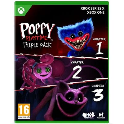 Just For Games Poppy Playtime Triple Pack - Xbox One/Xbox Series - Publicité Just For Games Poppy Playtime Triple Pack - Xbox One/Xbox Series - Publicité