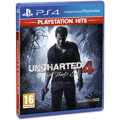 Sony Uncharted 4 : A Thief's End - Playstation Hits - Publicité Sony Uncharted 4 : A Thief's End - Playstation Hits - Publicité