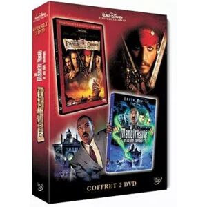 Pirates des Caraïbes / Le Manoir hanté et les 999 fantômes - Coffret 2 DVD - Gore Verbinski et Rob Minkoff - Publicité Pirates des Caraïbes / Le Manoir hanté et les 999 fantômes - Coffret 2 DVD - Gore Verbinski et Rob Minkoff - Publicité