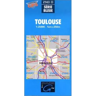 IGN Carte de randonnée : Toulouse - Publicité IGN Carte de randonnée : Toulouse - Publicité