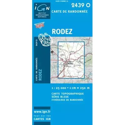 IGN 2439O Rodez - Publicité IGN 2439O Rodez - Publicité