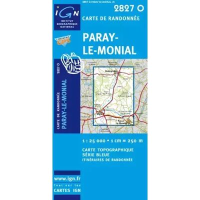 IGN Aed 2827O Paray-Le-Monial - Publicité IGN Aed 2827O Paray-Le-Monial - Publicité