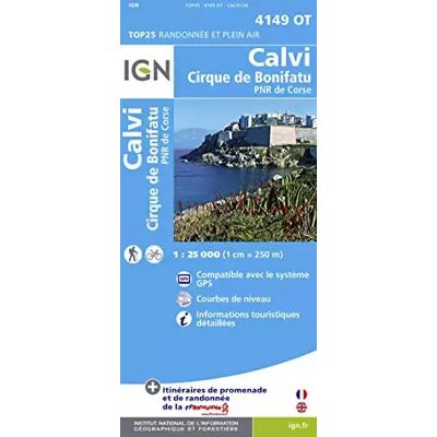 **4149OT CALVI - CIRQUE DE BONIFATU - Publicité **4149OT CALVI - CIRQUE DE BONIFATU - Publicité