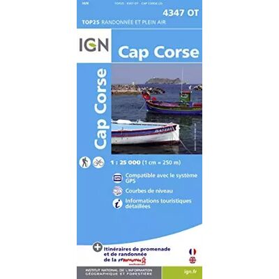 IGN **4347OT CAP CORSE - Publicité IGN **4347OT CAP CORSE - Publicité