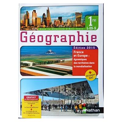 Nathan GEOGRAPHIE 1ERE L-ES-S - Eric Janin - Publicité Nathan GEOGRAPHIE 1ERE L-ES-S - Eric Janin - Publicité