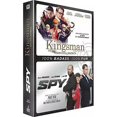 FOX Kingsman + Spy - Coffret 2 Films - Matthew et Feig, Paul Vaughn - Publicité FOX Kingsman + Spy - Coffret 2 Films - Matthew et Feig, Paul Vaughn - Publicité