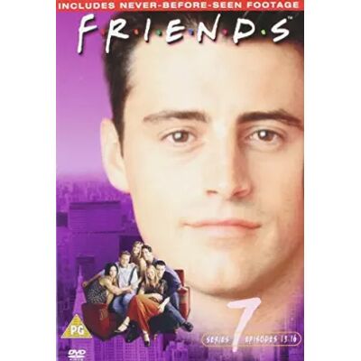 Warner Friends Series 7 Ep 13-16 - Jennifer Aniston, Matthew Perry, Courtney Cox, Lisa Kudrow, DVD - Publicité Warner Friends Series 7 Ep 13-16 - Jennifer Aniston, Matthew Perry, Courtney Cox, Lisa Kudrow, DVD - Publicité
