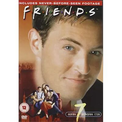 Warner Friends Series 7 Ep 17-20 - Jennifer Aniston, Matthew Perry, Courtney Cox, Lisa Kudrow, DVD - Publicité Warner Friends Series 7 Ep 17-20 - Jennifer Aniston, Matthew Perry, Courtney Cox, Lisa Kudrow, DVD - Publicité