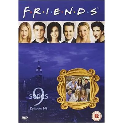 Warner Friends Series 9 Ep 1-4 - Jennifer Aniston, Matthew Perry, Courtney Cox, Lisa Kudrow, DVD - Publicité Warner Friends Series 9 Ep 1-4 - Jennifer Aniston, Matthew Perry, Courtney Cox, Lisa Kudrow, DVD - Publicité
