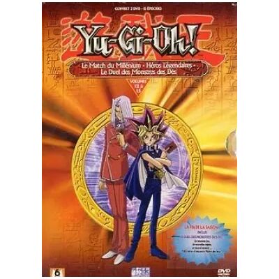 Inconnu Yu-Gi-Oh ! - Vol.12,13,14 : Le Match de Millenium / Héros légendaires / Le Duel des monstres des dés - Coffret 3 DVD - Kazuki Matthew Drdek et Takahashi - Publicité Inconnu Yu-Gi-Oh ! - Vol.12,13,14 : Le Match de Millenium / Héros légendaires / Le Duel des monstres des dés - Coffret 3 DVD - Kazuki Matthew Drdek et Takahashi - Publicité