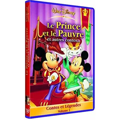 Walt Disney France Contes et Légendes - Vol.1 : Le Prince et le pauvre - George Scribner - Publicité Walt Disney France Contes et Légendes - Vol.1 : Le Prince et le pauvre - George Scribner - Publicité