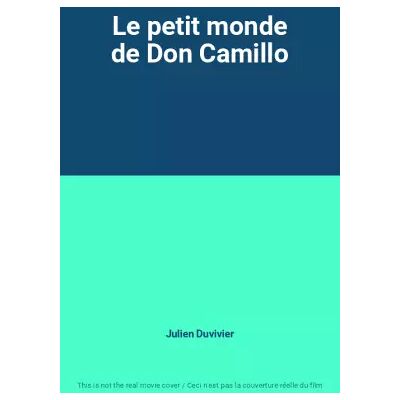 Universal Music Le petit monde de Don Camillo - Julien Duvivier - Publicité Universal Music Le petit monde de Don Camillo - Julien Duvivier - Publicité