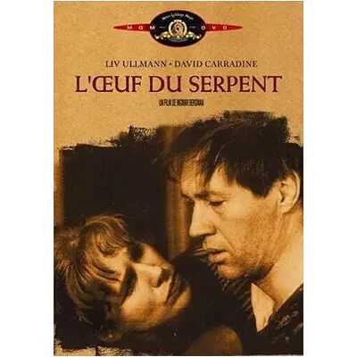 MGM L'Oeuf du serpent - Ingmar Bergman - Publicité MGM L'Oeuf du serpent - Ingmar Bergman - Publicité