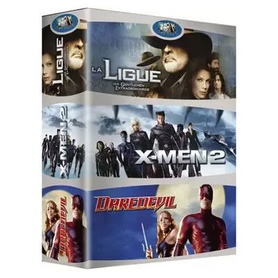 La ligue des gentlemen extraordinaiers / X-Men 2 / Daredevil - Coffret 3 DVD - Stephen Norrington et Mark Steven Johnson Bryan Singer - Publicité La ligue des gentlemen extraordinaiers / X-Men 2 / Daredevil - Coffret 3 DVD - Stephen Norrington et Mark Steven Johnson Bryan Singer - Publicité
