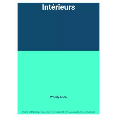MGM Intérieurs - Woody Allen - Publicité MGM Intérieurs - Woody Allen - Publicité