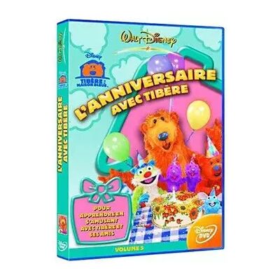 Walt Disney France Tibère et la maison bleue, vol 5 : L'anniversaire avec Tibère - Mitchell Kriegman - Publicité Walt Disney France Tibère et la maison bleue, vol 5 : L'anniversaire avec Tibère - Mitchell Kriegman - Publicité