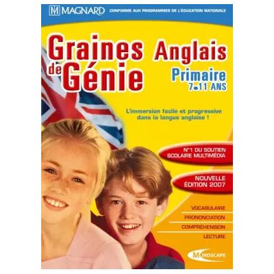 Mindscape Graine de génie anglais primaire - Publicité Mindscape Graine de génie anglais primaire - Publicité
