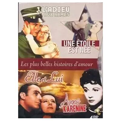 Inconnu Coffet les plus Belles Histoires d' Amour : L' Adieu aux armes / Une Etoile est née / Elle et Lui / Anna Karenine - Charles, Cukor, George et Mccarey, Léo Vidor - Publicité Inconnu Coffet les plus Belles Histoires d' Amour : L' Adieu aux armes / Une Etoile est née / Elle et Lui / Anna Karenine - Charles, Cukor, George et Mccarey, Léo Vidor - Publicité