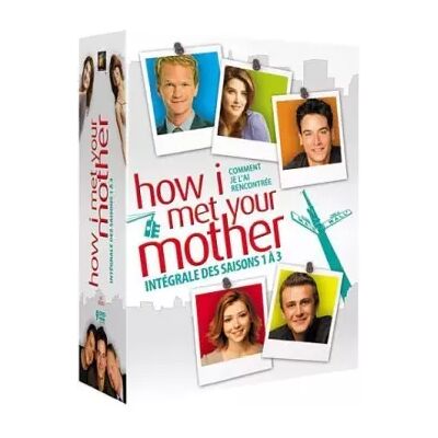 How I met your mother, saisons 1 à 3 - Coffret 9 DVD - Pamela Fryman - Publicité How I met your mother, saisons 1 à 3 - Coffret 9 DVD - Pamela Fryman - Publicité
