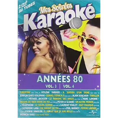 Universal Mes Soirées Karaoké Années 80 /Vol.3-4 - Publicité Universal Mes Soirées Karaoké Années 80 /Vol.3-4 - Publicité