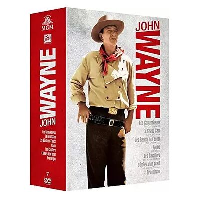 Pack John Wayne : 7 films, 1 mythe : Comancheros + Le grand Sam + Les géants de l'Ouest + Alamo + Les cavaliers + L'ombre d'un géant + Brannigan - Publicité Pack John Wayne : 7 films, 1 mythe : Comancheros + Le grand Sam + Les géants de l'Ouest + Alamo + Les cavaliers + L'ombre d'un géant + Brannigan - Publicité