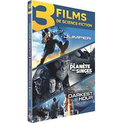 20th Century Fox coffret science-fiction : jumper ; la planète des singes ; the darkest hour - Tim Burton et gorak chris liman doug - Publicité 20th Century Fox coffret science-fiction : jumper ; la planète des singes ; the darkest hour - Tim Burton et gorak chris liman doug - Publicité
