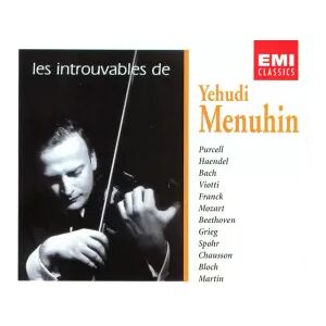 EMI Classics Les Introuvables - Wolfgang Amadeus Mozart, Ernest Chausson, Georg Friedrich Händel, Henry Purcell, Johann Sebastian Bach, César Franck, Louis Spohr, Edvard Grieg, Yehudi Menuhin, Ludwig van Beethoven, Ernest Bloch, Frank Martin (3), Giovanni - Publicité EMI Classics Les Introuvables - Wolfgang Amadeus Mozart, Ernest Chausson, Georg Friedrich Händel, Henry Purcell, Johann Sebastian Bach, César Franck, Louis Spohr, Edvard Grieg, Yehudi Menuhin, Ludwig van Beethoven, Ernest Bloch, Frank Martin (3), Giovanni - Publicité