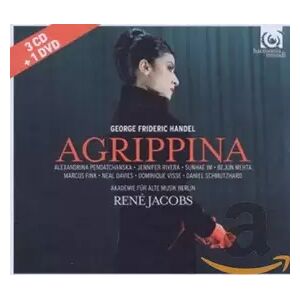 Harmonia Mundi Agrippina -CD+DVD- - G.F. Handel - Publicité Harmonia Mundi Agrippina -CD+DVD- - G.F. Handel - Publicité