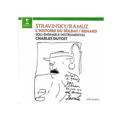 Erato L'Histoire Du Soldat - Renard - Igor Stravinsky, Charles Dutoit, Charles-Ferdinand Ramuz - Publicité Erato L'Histoire Du Soldat - Renard - Igor Stravinsky, Charles Dutoit, Charles-Ferdinand Ramuz - Publicité