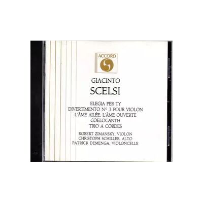 Accord Duo, Soli, Trio À Cordes - Giacinto Scelsi - Publicité Accord Duo, Soli, Trio À Cordes - Giacinto Scelsi - Publicité