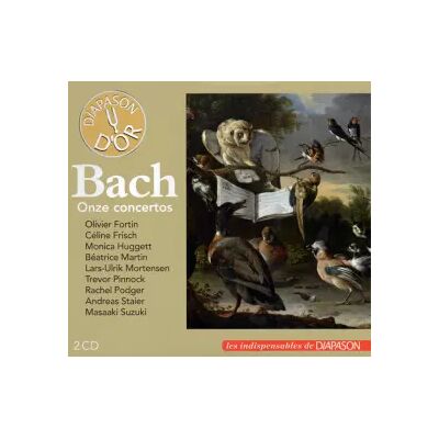 Diapason Onze Concertos - Johann Sebastian Bach, Monica Huggett, Trevor Pinnock, Andreas Staier, Masaaki Suzuki, Rachel Podger, Lars Ulrik Mortensen, Béatrice Martin (2), Céline Frisch, Olivier Fortin - Publicité Diapason Onze Concertos - Johann Sebastian Bach, Monica Huggett, Trevor Pinnock, Andreas Staier, Masaaki Suzuki, Rachel Podger, Lars Ulrik Mortensen, Béatrice Martin (2), Céline Frisch, Olivier Fortin - Publicité